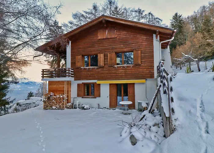 Beautiful In The Mayens De Sion, 500m From The Ours Piste - 4 Vallees Appartement